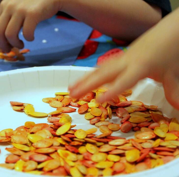 Most pumpkin seed recipes for adults are also suitable for children, but with a reduced volume