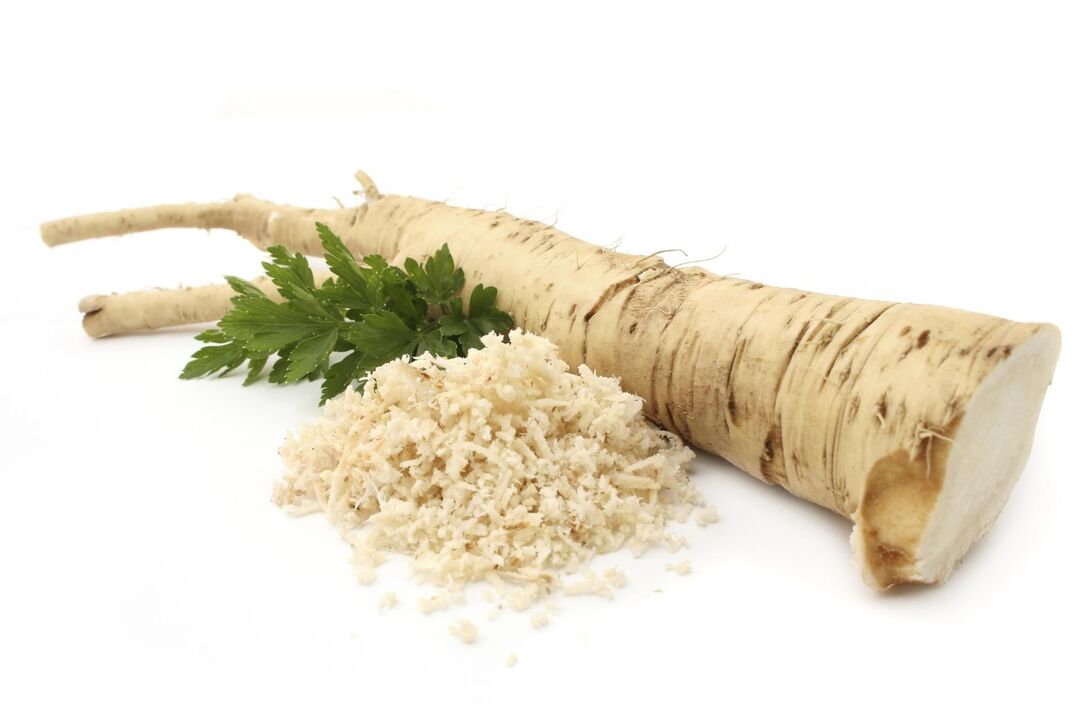 tincture of horseradish with garlic